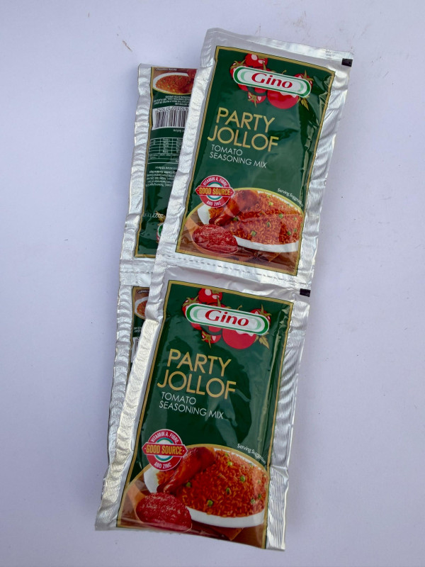 Gino Party Jollof Tomato Paste (Small 70g) – 1 Roll