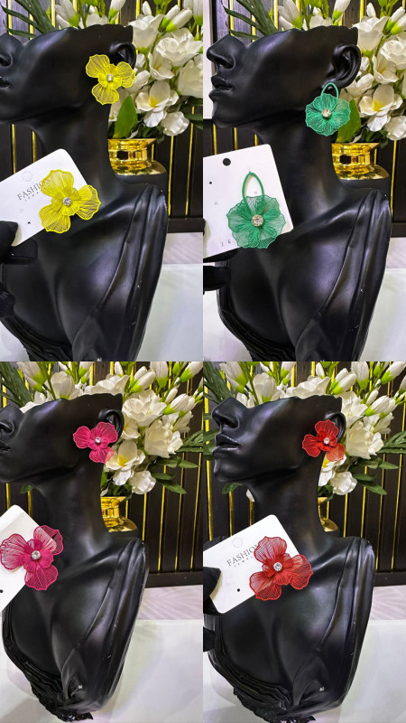 Floral flair Earings